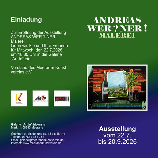 Einladung Andreas Werner 